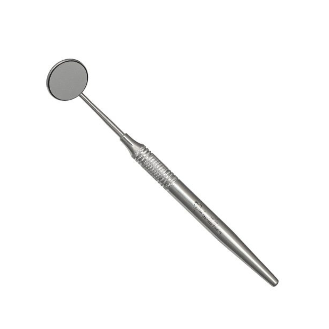 Stainless steel dental mouth mirror cone socket hollow handle compatible with dental mirror heads