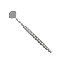 Stainless steel dental mouth mirror cone socket hollow handle compatible with dental mirror heads