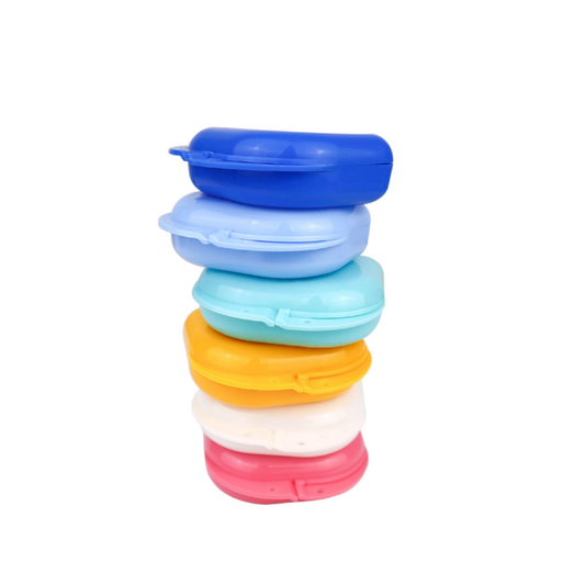 Assorted color dental retainer boxes – large size