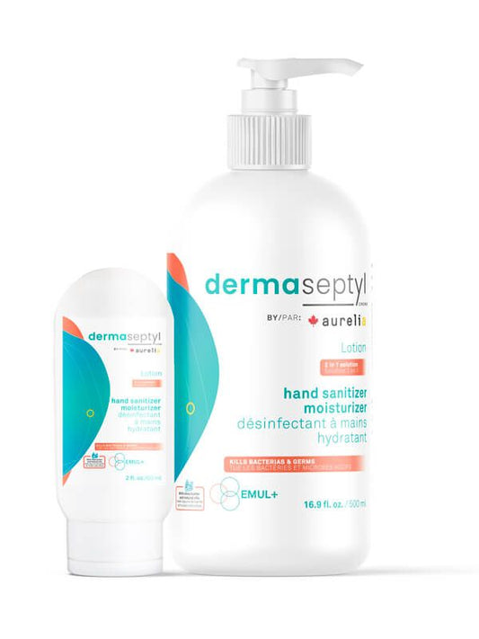 DermaSeptyl Antiseptic Hand Sanitizer and Moisturizer
