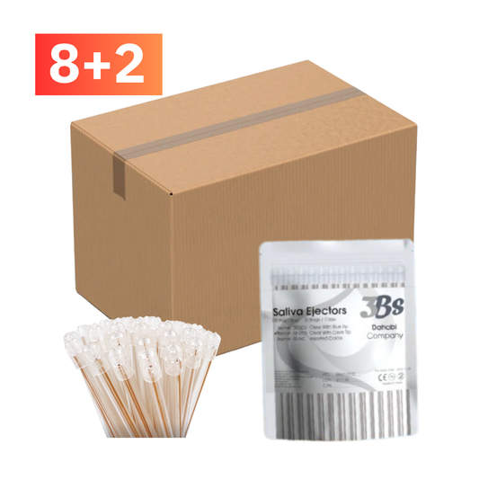 3BS Dahabi Disposable Saliva Ejectors full case