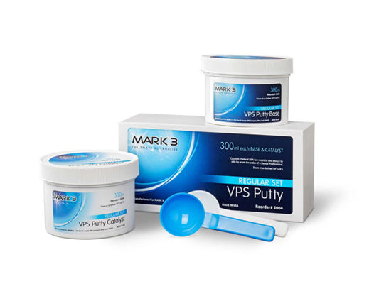 VPS Impression Material Putty, Fast set 600ml, Mark 3, 100-3005