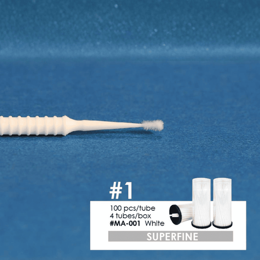Disposable Superfine White Dental Microbrush Applicators