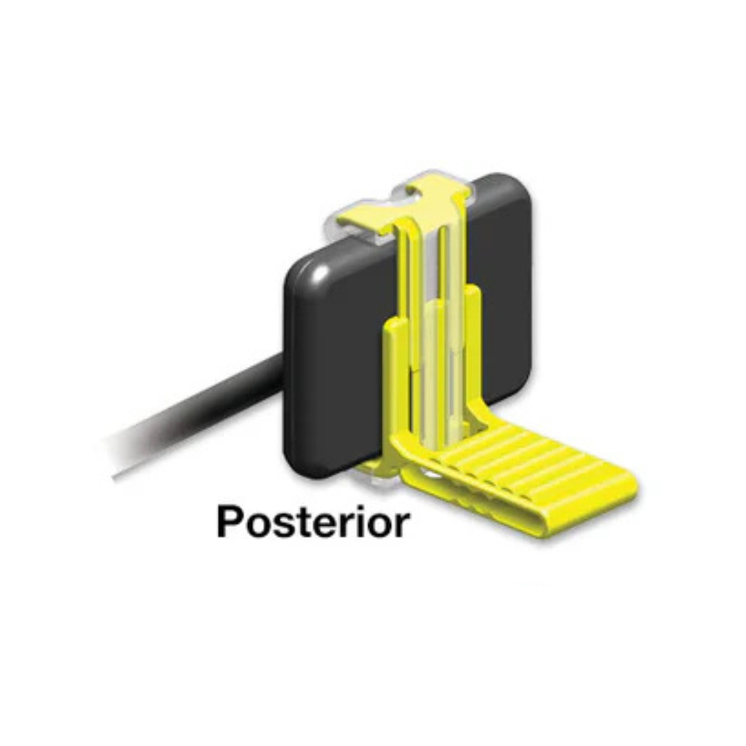 Instruments RINN- XCP DS Fit BiteBlocks Digital Universal Sensor Holder posterior yellow
