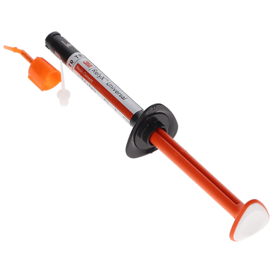 3M RelyX Universal Resin Cement, Translucent, 3.4 g Syringe Refill