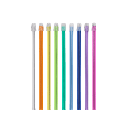 Flexible dental saliva ejector