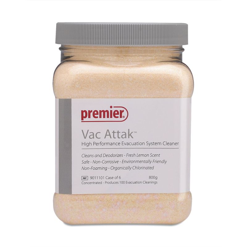 Vac Attak Powdered Cleaner for Evacuation Systems