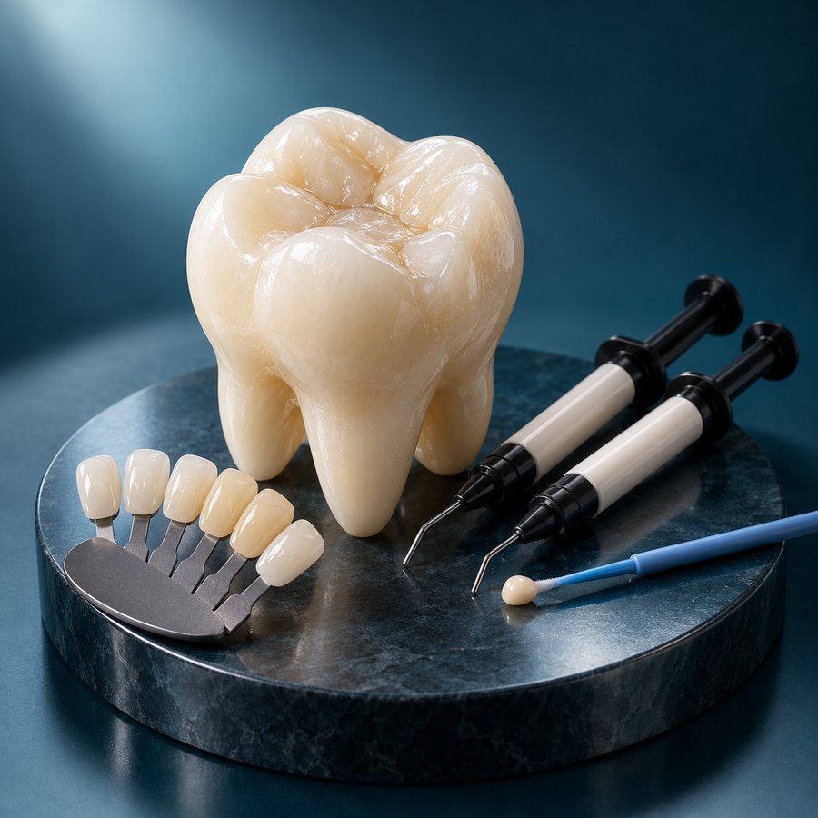 Dentisterie composite et restauratrice